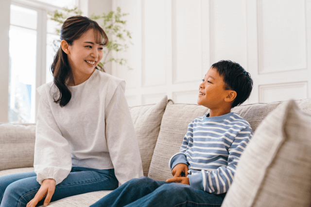 息子と初めての調査に参加！普段見れない息子の姿が見れた！