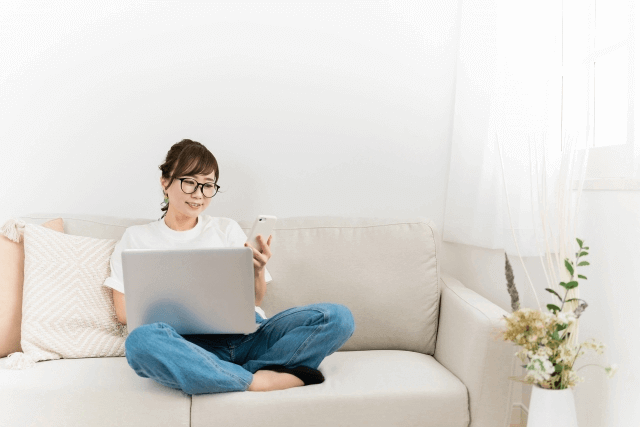 こまめにチェック！徹底してアンケートに回答！！