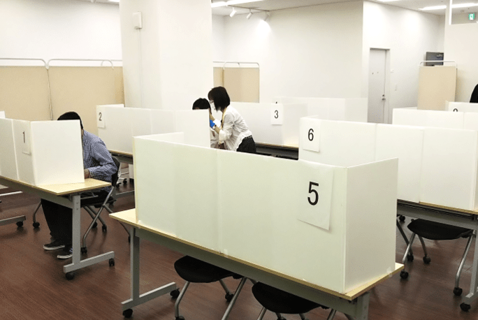 会場調査のイメージ